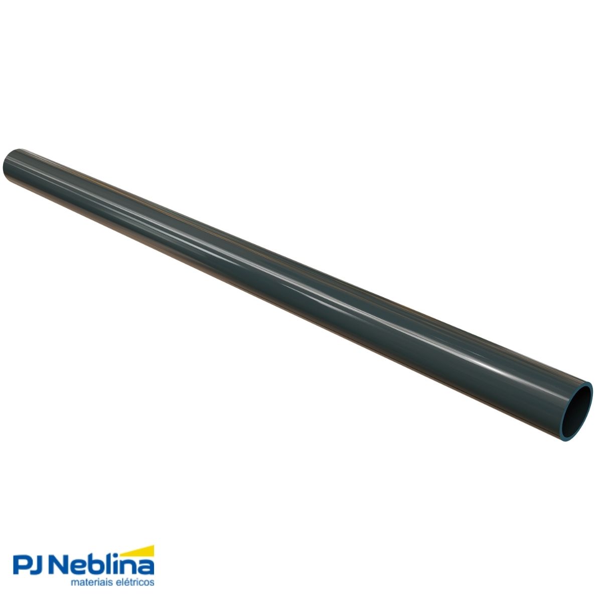 Eletroduto Pvc Aparente Leve 3/4 Cinza S/Rosca (Br C/3M) - Wetzel