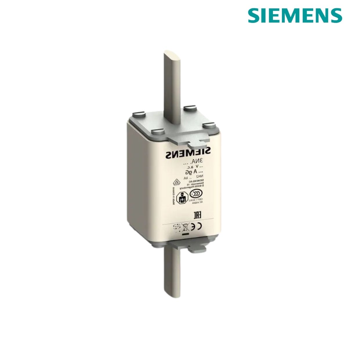 Fusível Nh Hrc Retardado Gg/Gl 250A 500V 120Ka T-2 Indicador Frontal 3NA3244 - Siemens