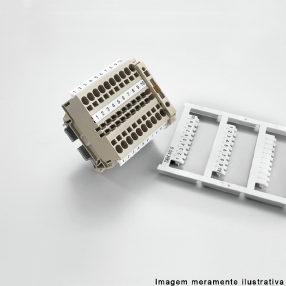 Marcador Fw Branco Número 101-150 Horizontal DEK 5 FW 101-150 - Conexel