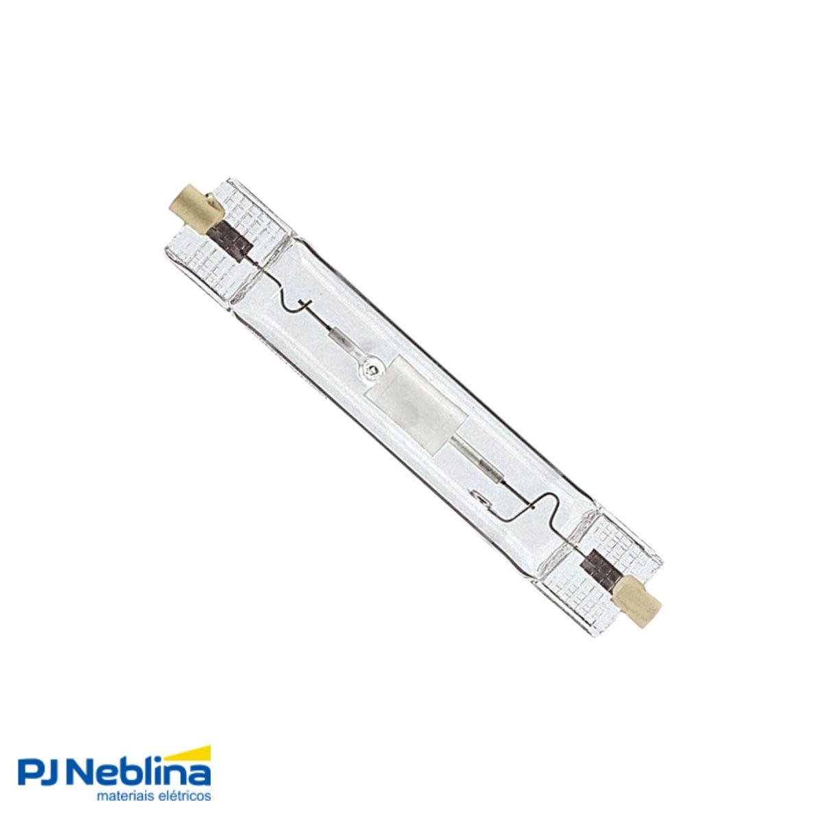 Lâmpada Vapor Metálico Duplo Contato 70W Rx7S 3000K Branco Quente 119,63Mm - Philips