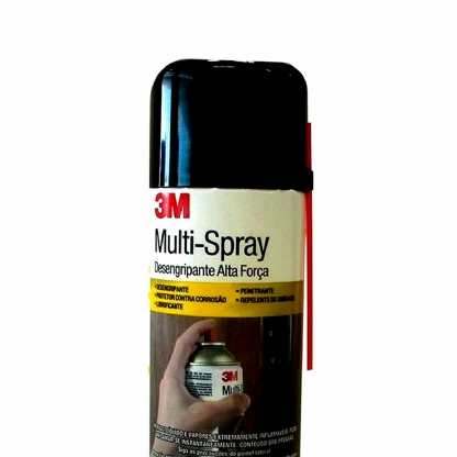 Spray Lubrificante Multiuso Lata Com 300ml Lubrificante MULTI SPRAY LT 190GR - 3M Do Brasil