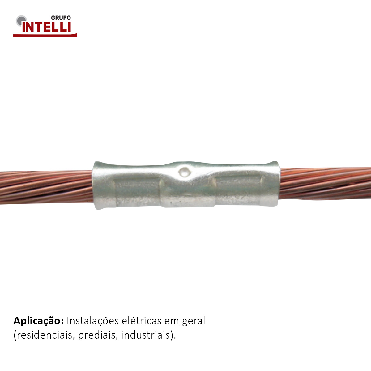 Luva Emenda Compressão Estanhado 16Mm Boca Expandida 16586 Intelli