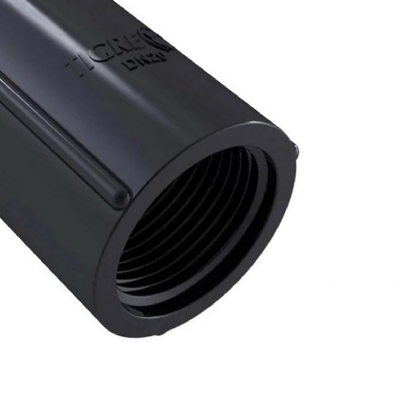 Luva Eletroduto Roscavel Pvc 1 Polegada Preto - Tigre