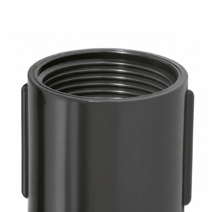 Luva Eletroduto Roscavel Pvc 3/4 Polegadas Preto - Amanco