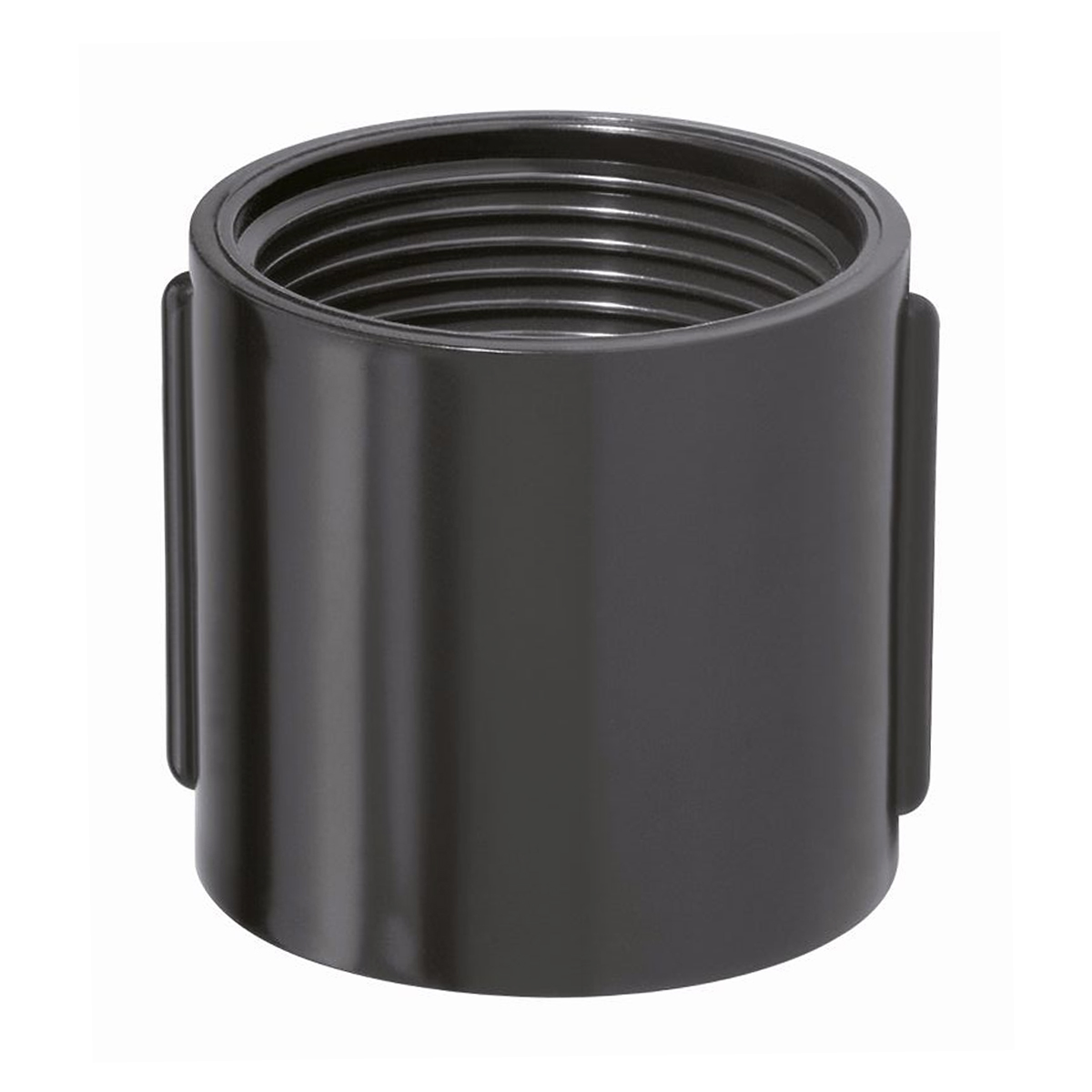 Luva Para Eletroduto Pvc 4 Polegada Preto Com Rosca - Amanco