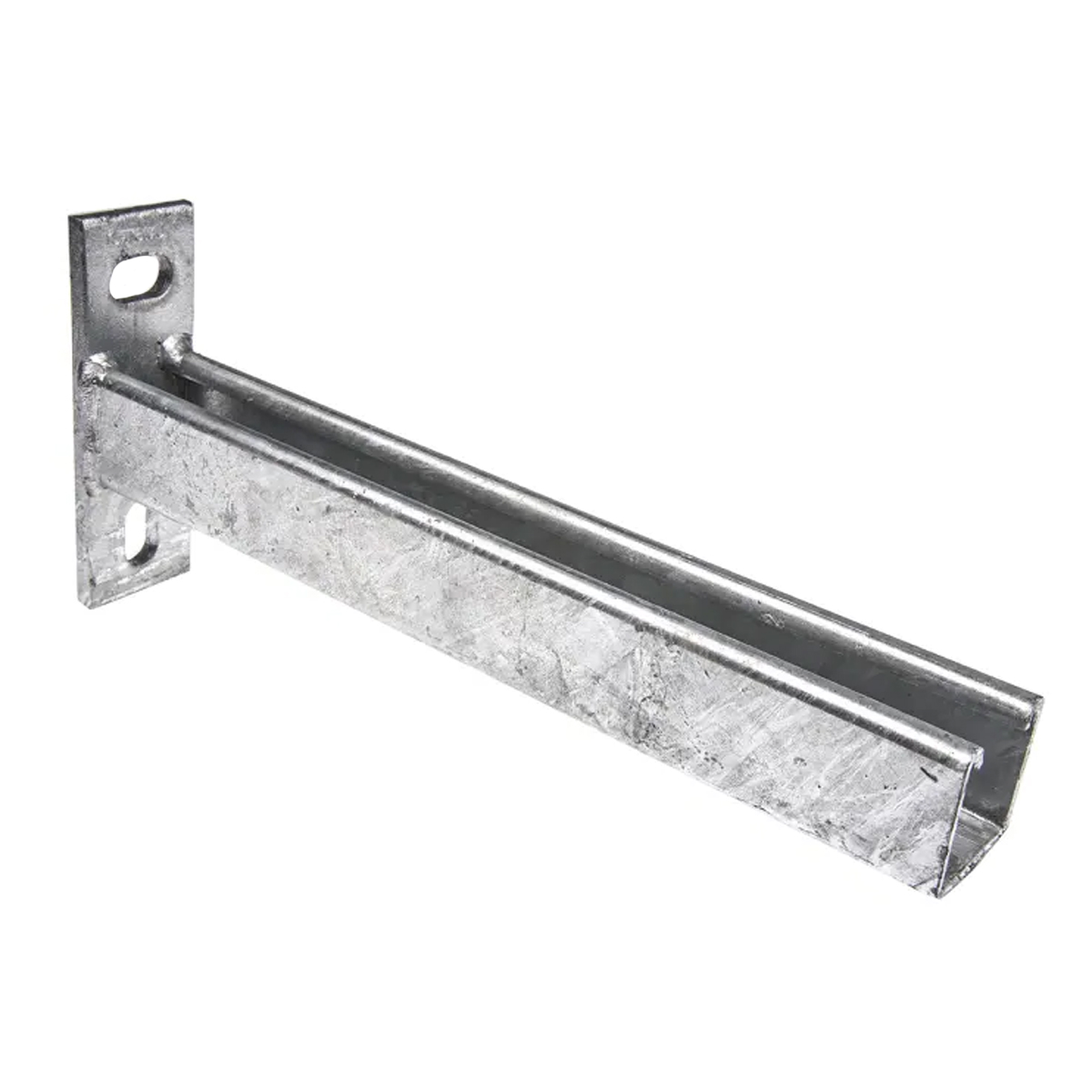 Mão Francesa Simples Aço 200Mm Pré Zincado Chapa 20