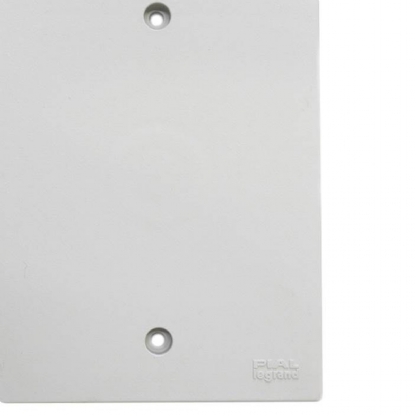 Placa Acabamento Cego 4X2 Aquatic Cinza - Pial