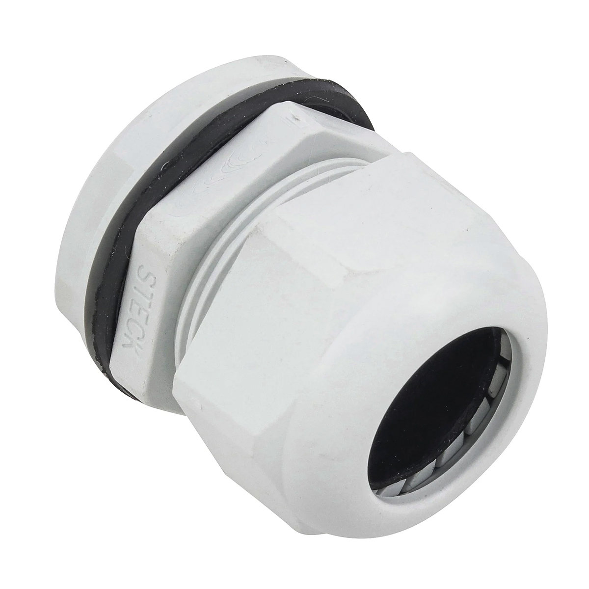 Prensa Cabo Nylon Pg36 Cinza Ip67 Curta - Steck