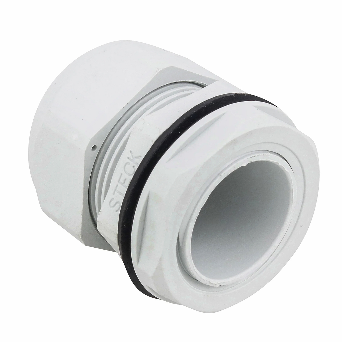 Prensa Cabo Nylon Pg36 Cinza Ip67 Curta - Steck