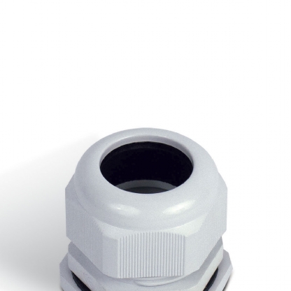 Prensa Cabo Nylon Pg09 Cinza Ip67 Curta - Steck