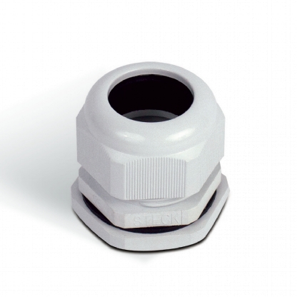 Prensa Cabo Nylon Bsp 1.1/2 Polegadas Cinza Ip68 Curta - Steck