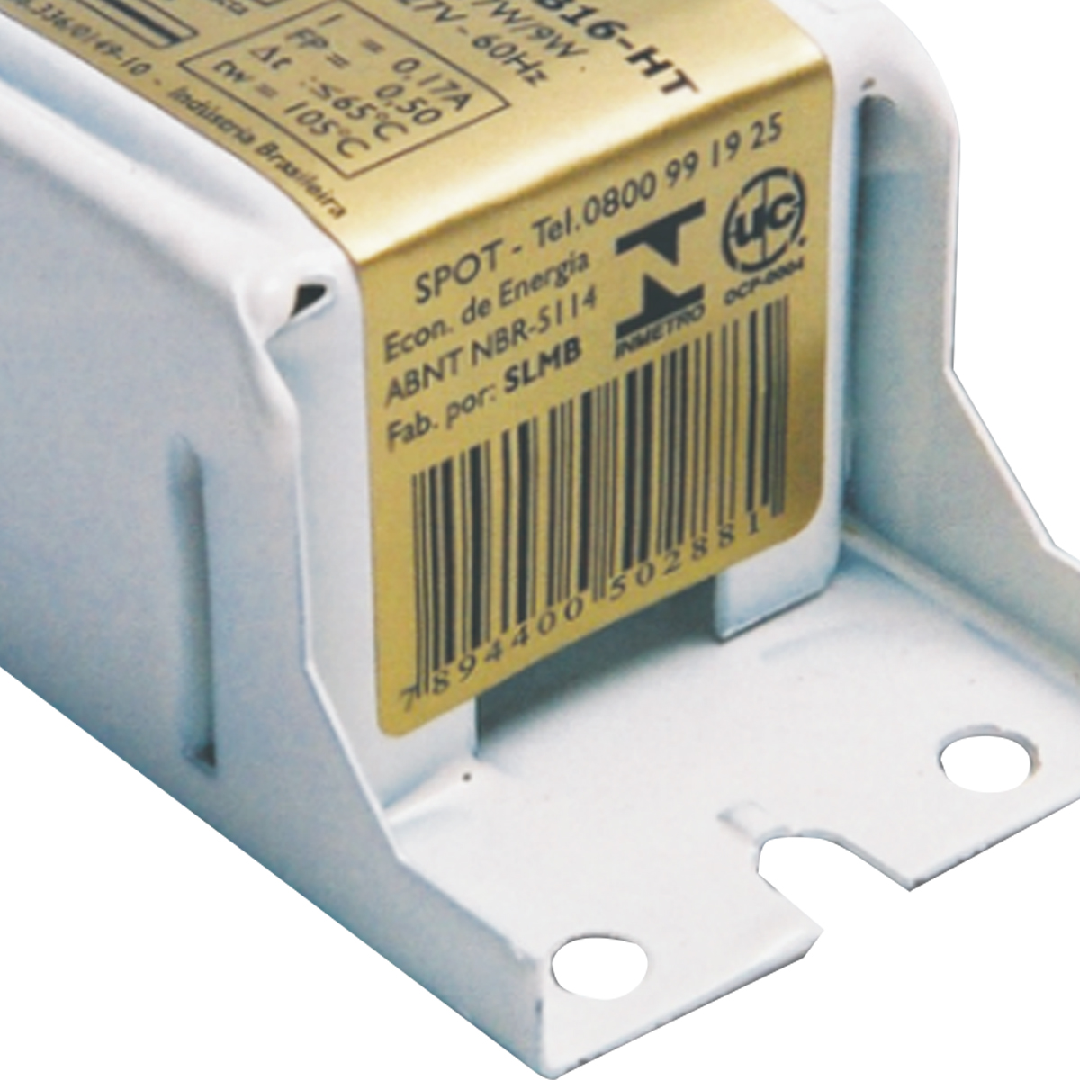 Reator Eletromagnético Partida Convencional 0,85A 1x36/40W 127V 60Hz Para Lâmpada Tl - Philips