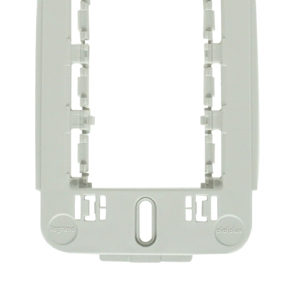 Placa Suporte 3 Postos Horizontal 4X2 - Pialplus