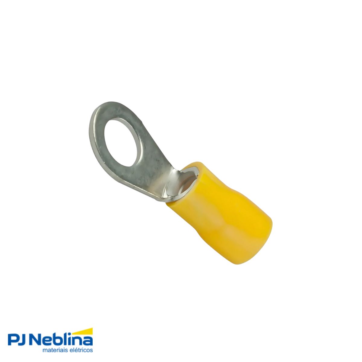 Terminal Olhal 4,00-6,00Mm (12-10Awg) Pré-Isolado Am 1 Furo F=8Mm 5/16 (M8) - Axt