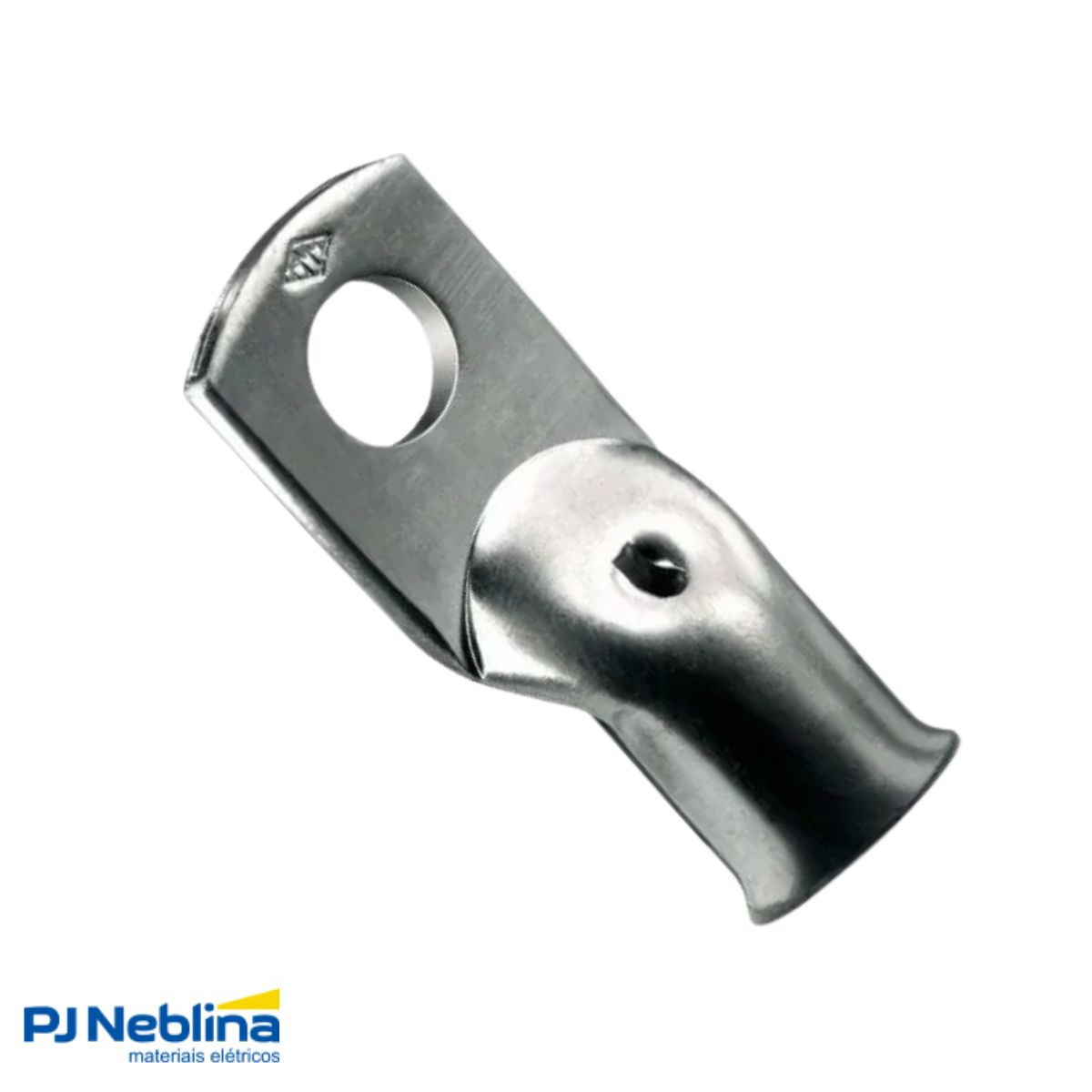 Terminal Compressao 25mm 2 Compr 1 Furo F=8,5mm 5/16 (m8)