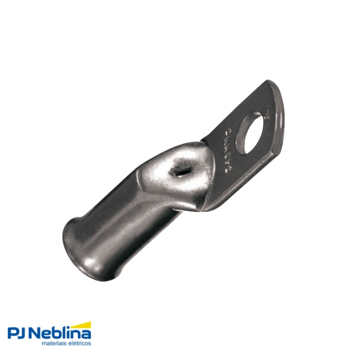 Terminal Compressao 35mm 2 Compr 1 Furo F=8,5mm 5/16 (m8)
