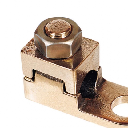 Terminal Pressão 1Cb 16mm 1 Furo F=8,2mm 5/16 M8 - Magnet