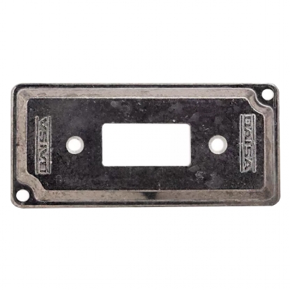 Tampa Alumínio Para Condulete 1 Polegada 1 Posto Sem Pintura Sem Vedação TM100+S - Daisa