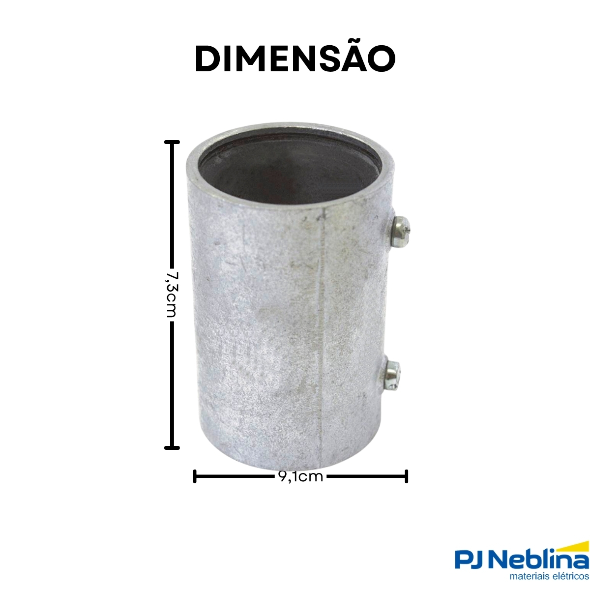 Unidut Cônico Abrigada Interna 3 Polegadas C-Pb Daisa