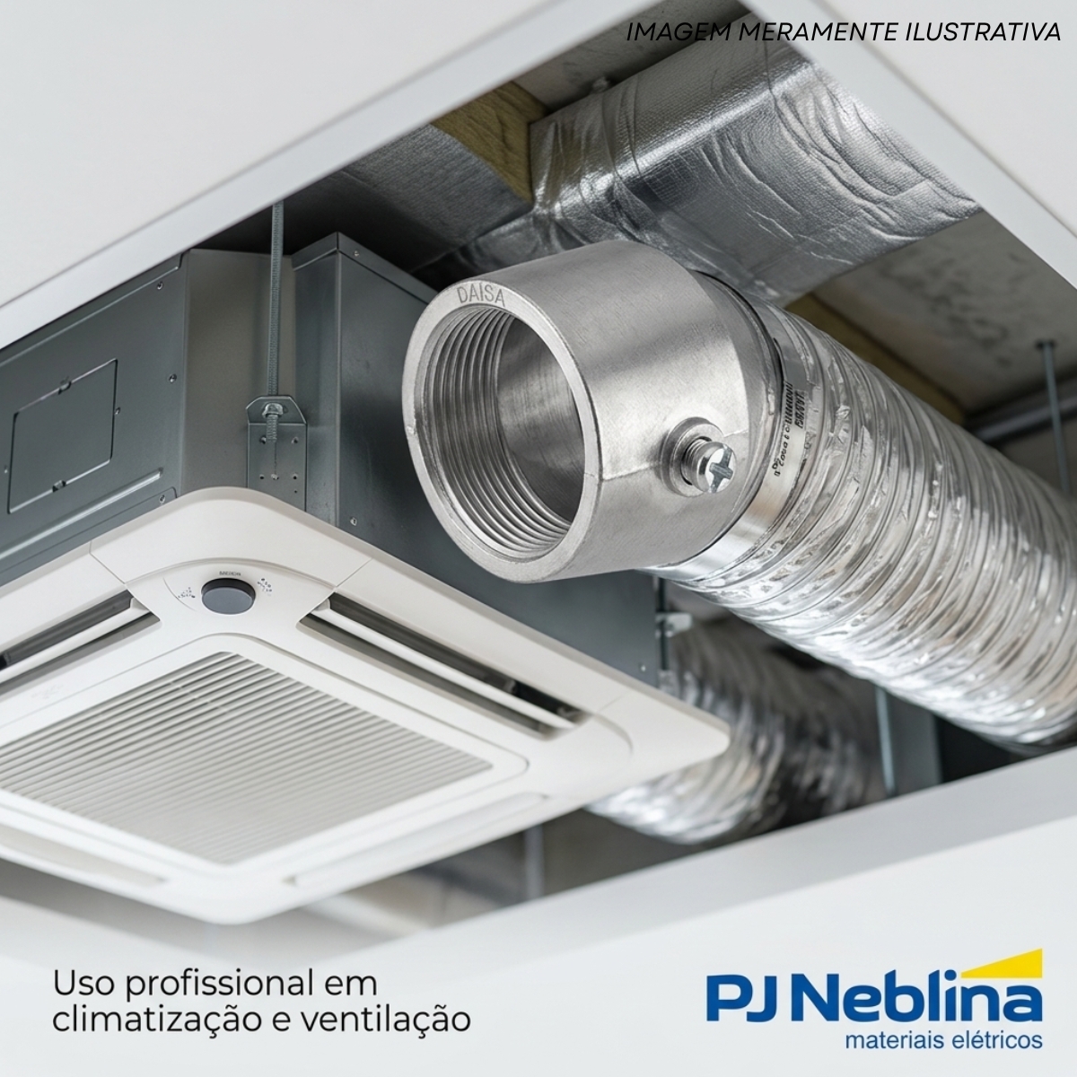 Unidut Cônico Alumínio 1.1/2 Bsp S/Vedação - Daisa