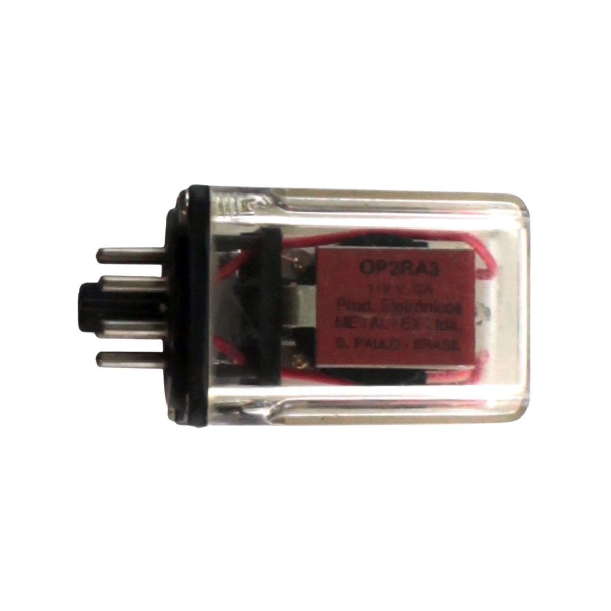 Relé Industrial 12A 110V 2Rev (Dpdt) - Metaltex