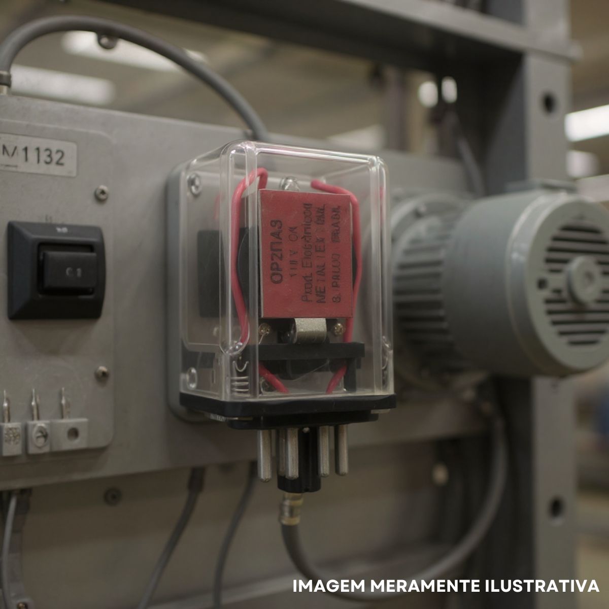 Relé Industrial 12A 110V 2Rev (Dpdt) - Metaltex