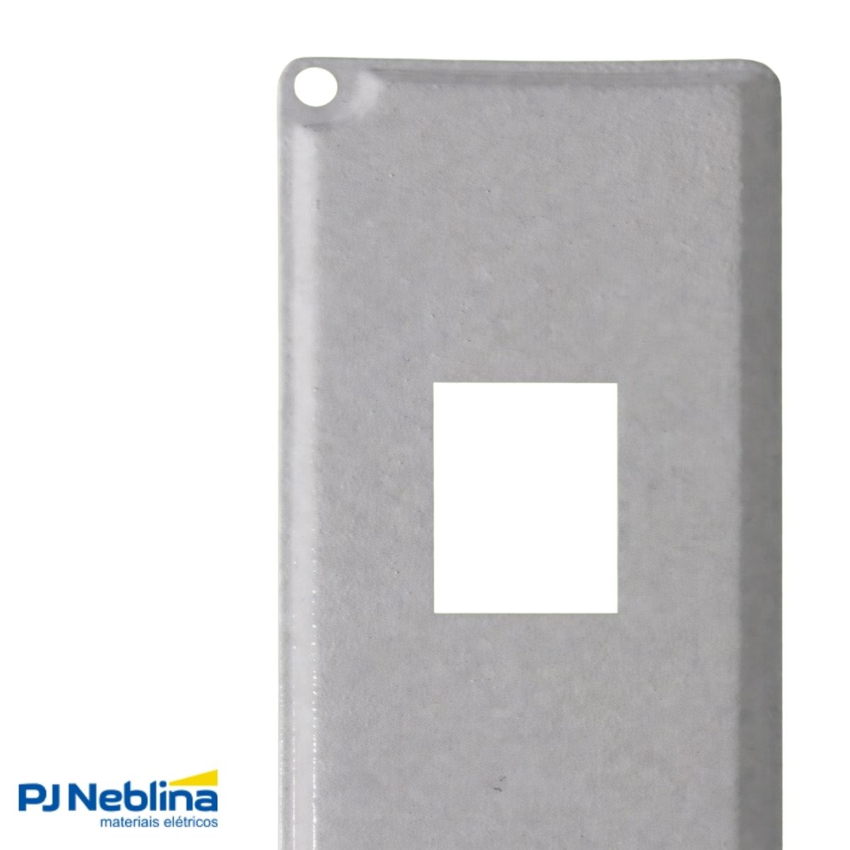 Tampa Condulete 1 Tom Rj11/Rj45 Alumínio 1/2-3/4 C/Pintura Cz S/Vedação - Wetzel