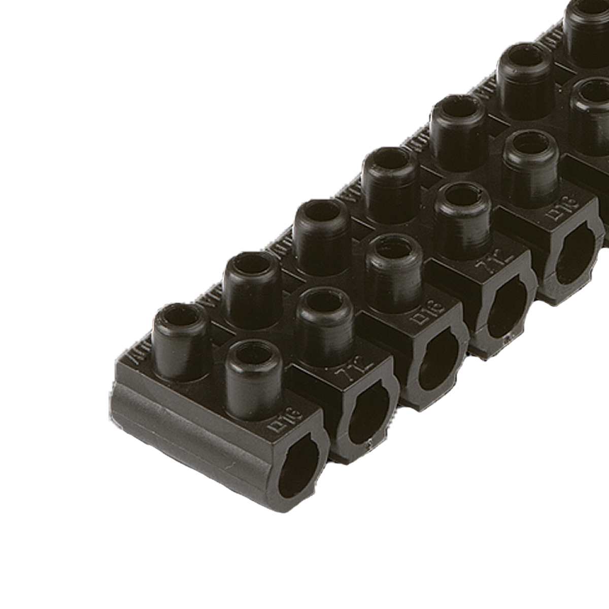 Conector Múltiplo Polietileno 60A 600V 12 Bornes 16Mm 70G Preto 712 - Sindal