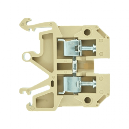 Conector Borne Passagem 2 Conexões 2,50mm 800V Bege SAKD 2,5 EN PA - Conexel