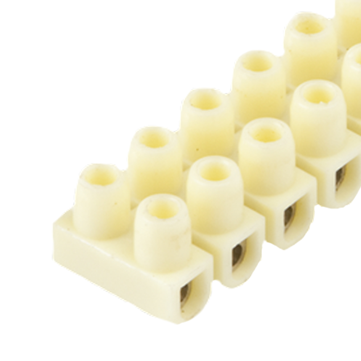 Conector Múltiplo Poliamida 25A 600V 12 Bornes 6,00Mm 100G Amarelo 112md - Sindal