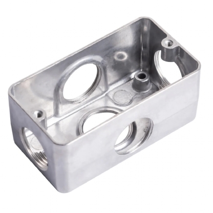 Condulete Alumínio Múltiplo Tipo X 3/4 Sem Pintura Sem Tampa Sem Vedação - Daisa