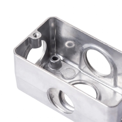 Condulete Alumínio Múltiplo Tipo X 3/4 Sem Pintura Sem Tampa Sem Vedação - Daisa