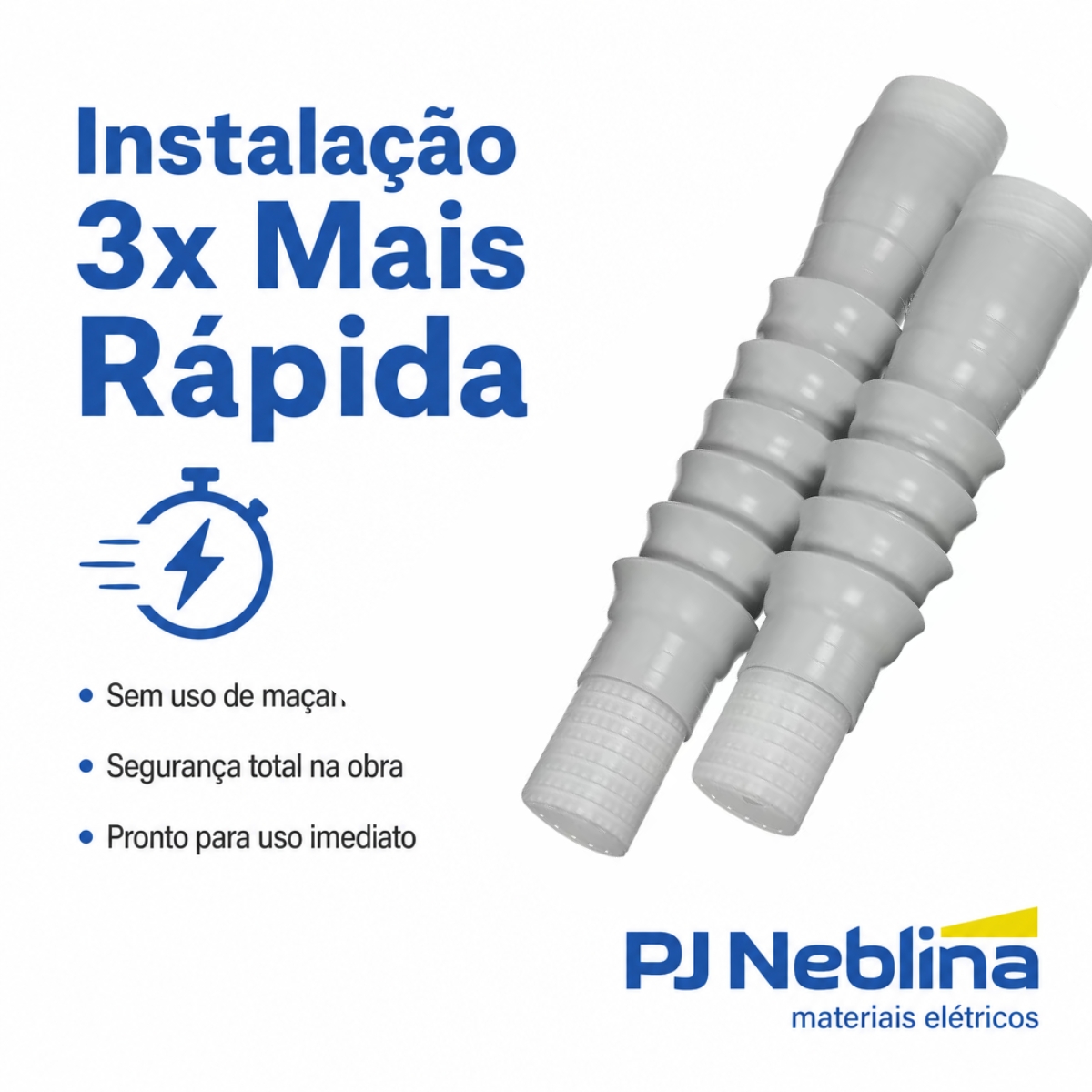Terminação Modular Contrátil A Frio Interno 50-150 (3,6/6Kv) 35-120 (6/10Kv) 25-95 (8,7/15Kv) - 3M Do Brasil