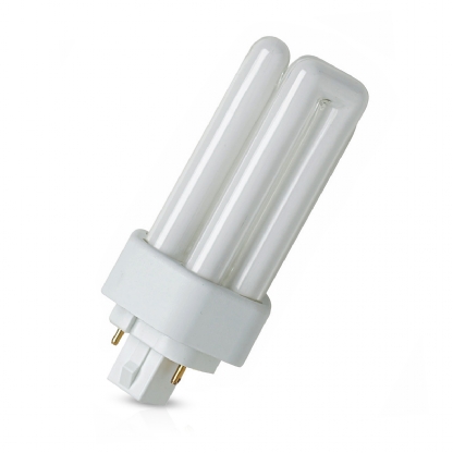 Lâmpada Fluorescente Compacta 3U 18W Não Integrada 2 Pinos Gx24D-2 2700K Luz Amarela - Ledvance