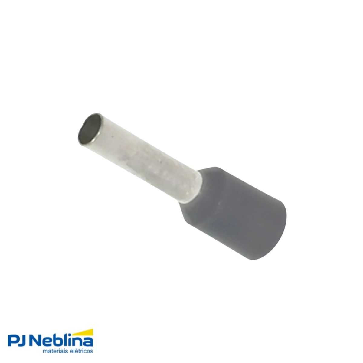 Terminal Tubular (Ilhos) 0,75Mm (18Awg) Pré-Isolado Cinza - Axt