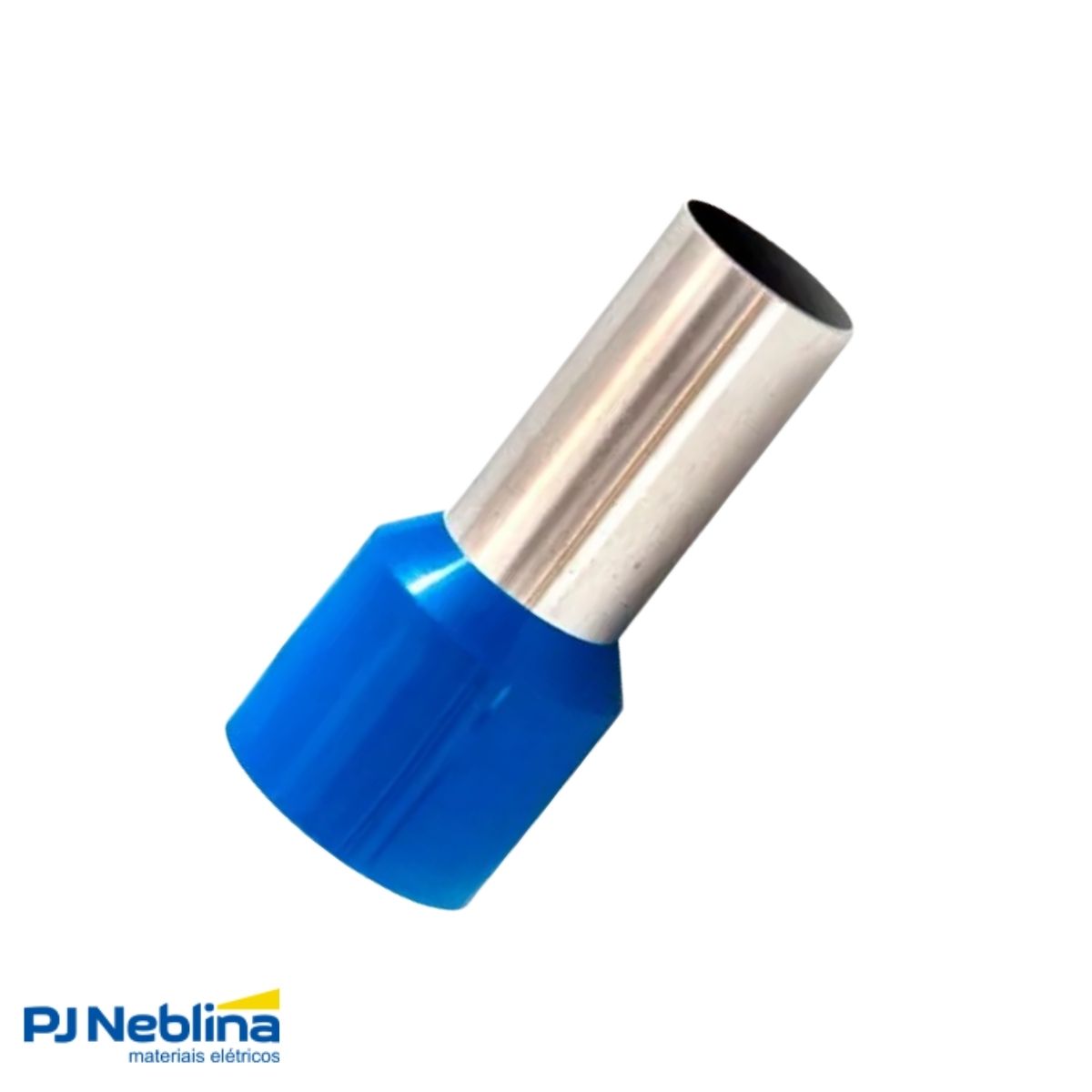 Terminal Tubular (Ilhos) 2,50 mm (14Awg) Pré-Isolado Azul - Axt