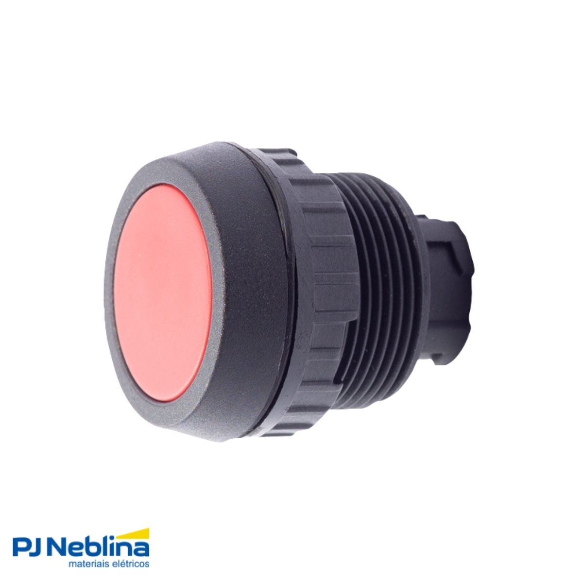 Botão Comando Pulsador Faceado Redondo 30 mm Plástico Vermelho - Ace Schmersal