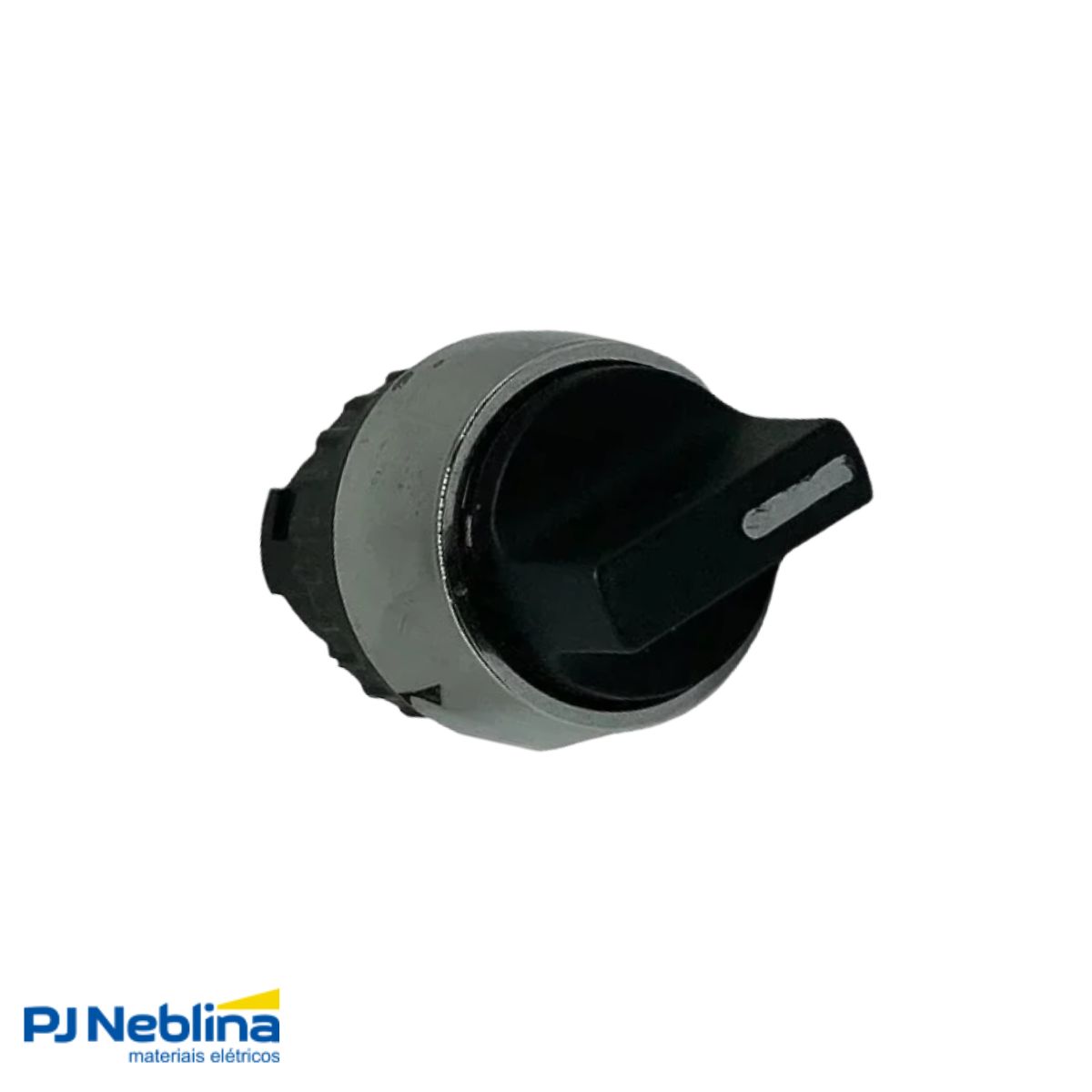 Frontal Comutador Knob Curto 2 Pos Ret 45G 22 mm Plástico Preto - Ace Schmersal