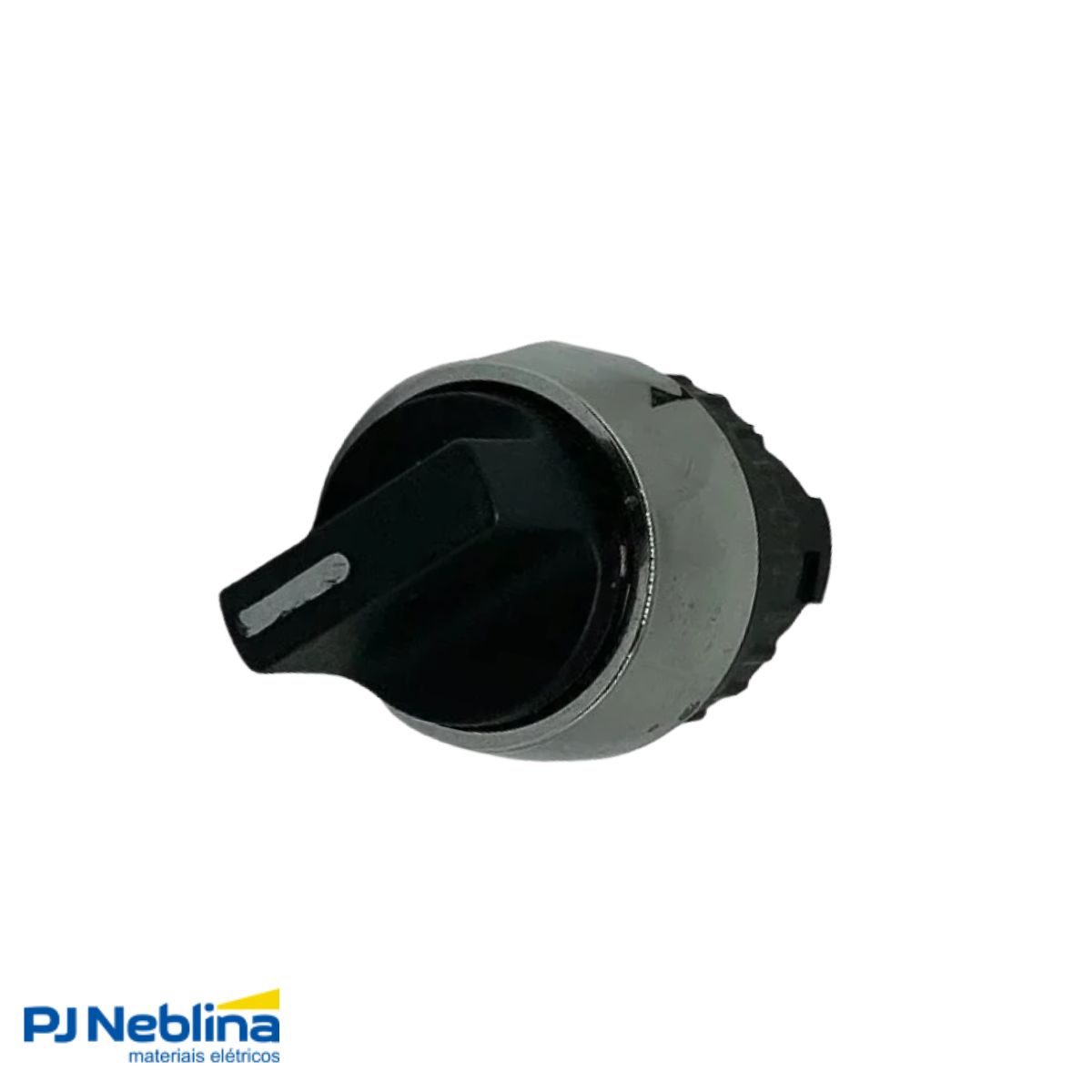 Frontal Comutador Knob Curto 2 Pos Ret 45G 22 mm Plástico Preto - Ace Schmersal