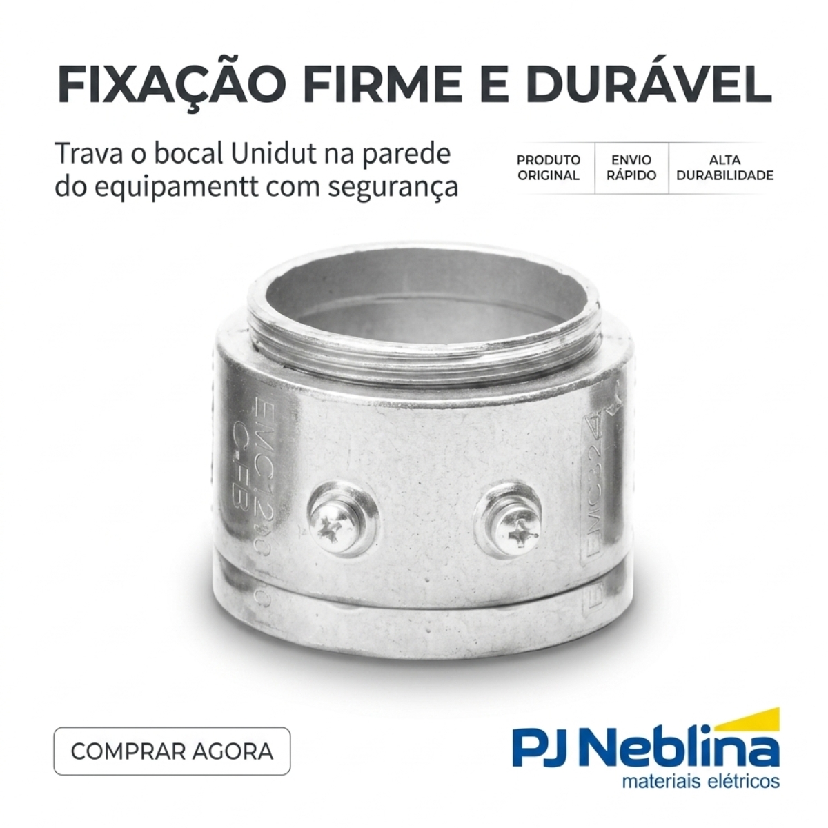 Porca Para Unidut 1.1/2 Polegada Alumínio Daisa.