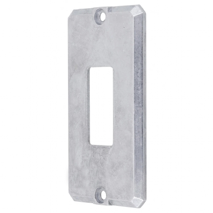 Tampa Alumínio Para Condulete 1/2 - 3/4 Polegada 1 Posto Sem Pintura Sem Vedação TM034+S - Daisa