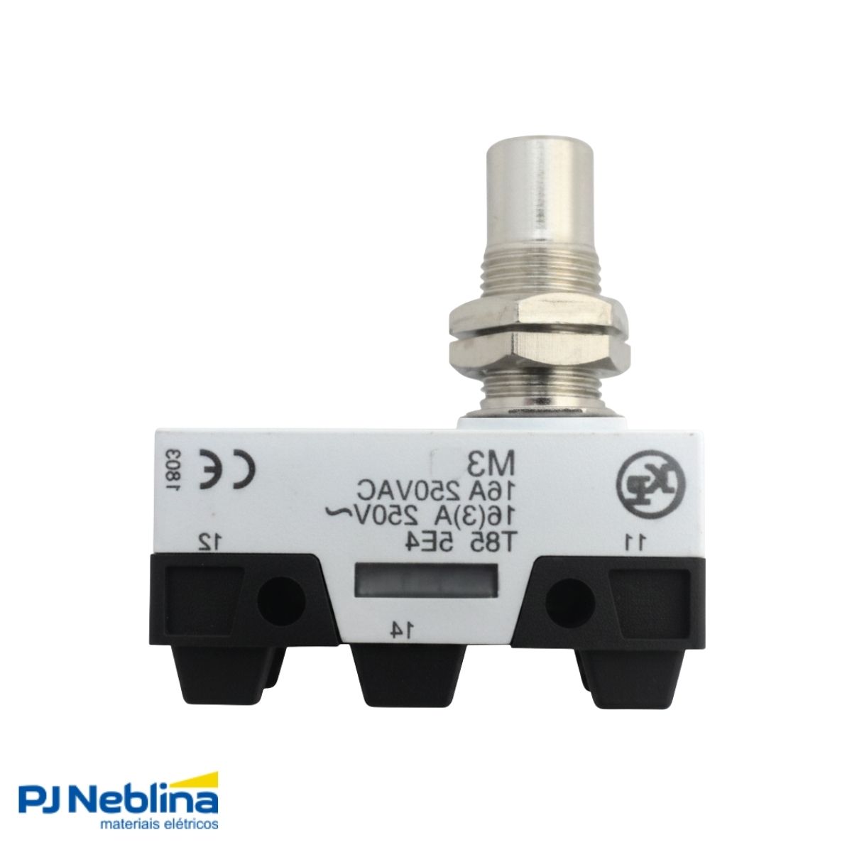 Chave Fim De Curso Botão P/Painel 16A 1Naf Ip40 - Kap
