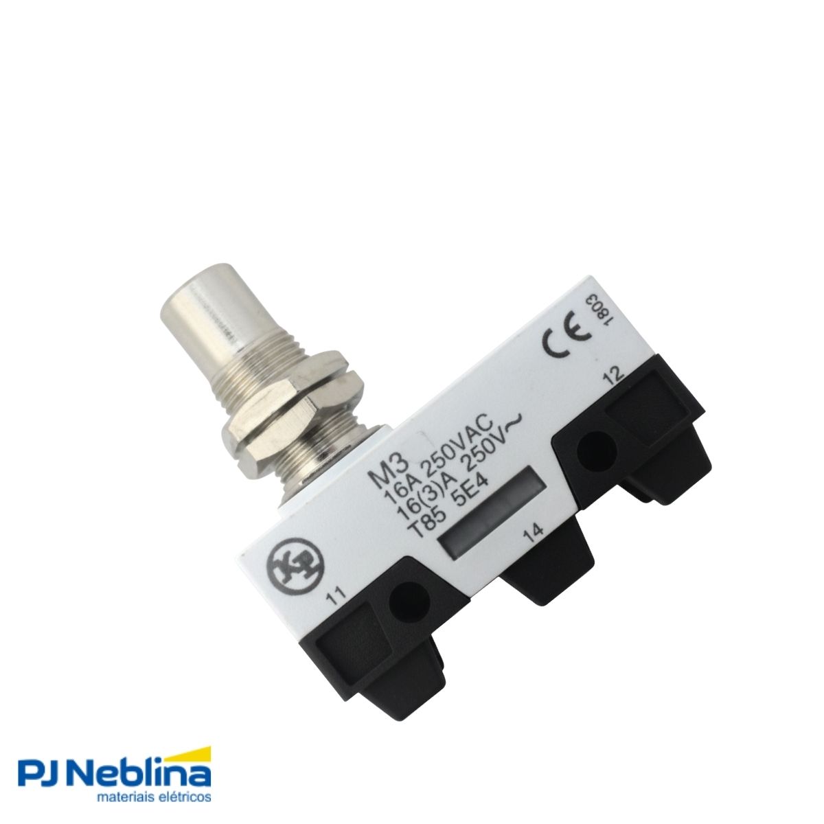 Chave Fim De Curso Botão P/Painel 16A 1Naf Ip40 - Kap