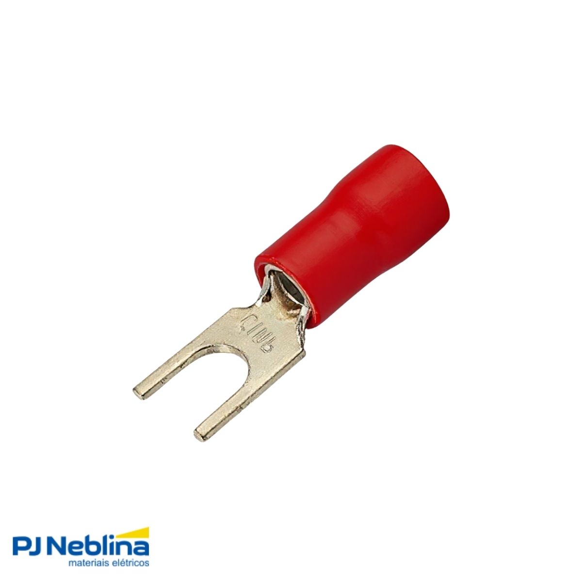 Terminal Forquilha 0,50-1,50mm (22-16awg) Pre-isolado Vm F=3