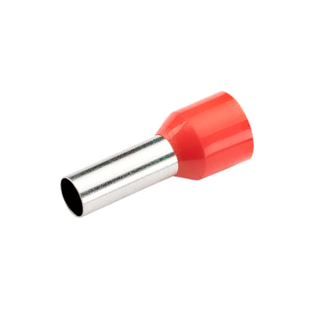 Terminal Tubular (Ilhós) 35Mm (2Awg) Pré-Isolado Vermelho Cobre Estanhado Axt