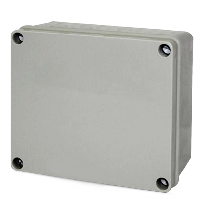 Caixa Distribuição Sobrepor Pvc 170X145X90mm Sem Embutes Ip55 Tampa Opaca - Steck