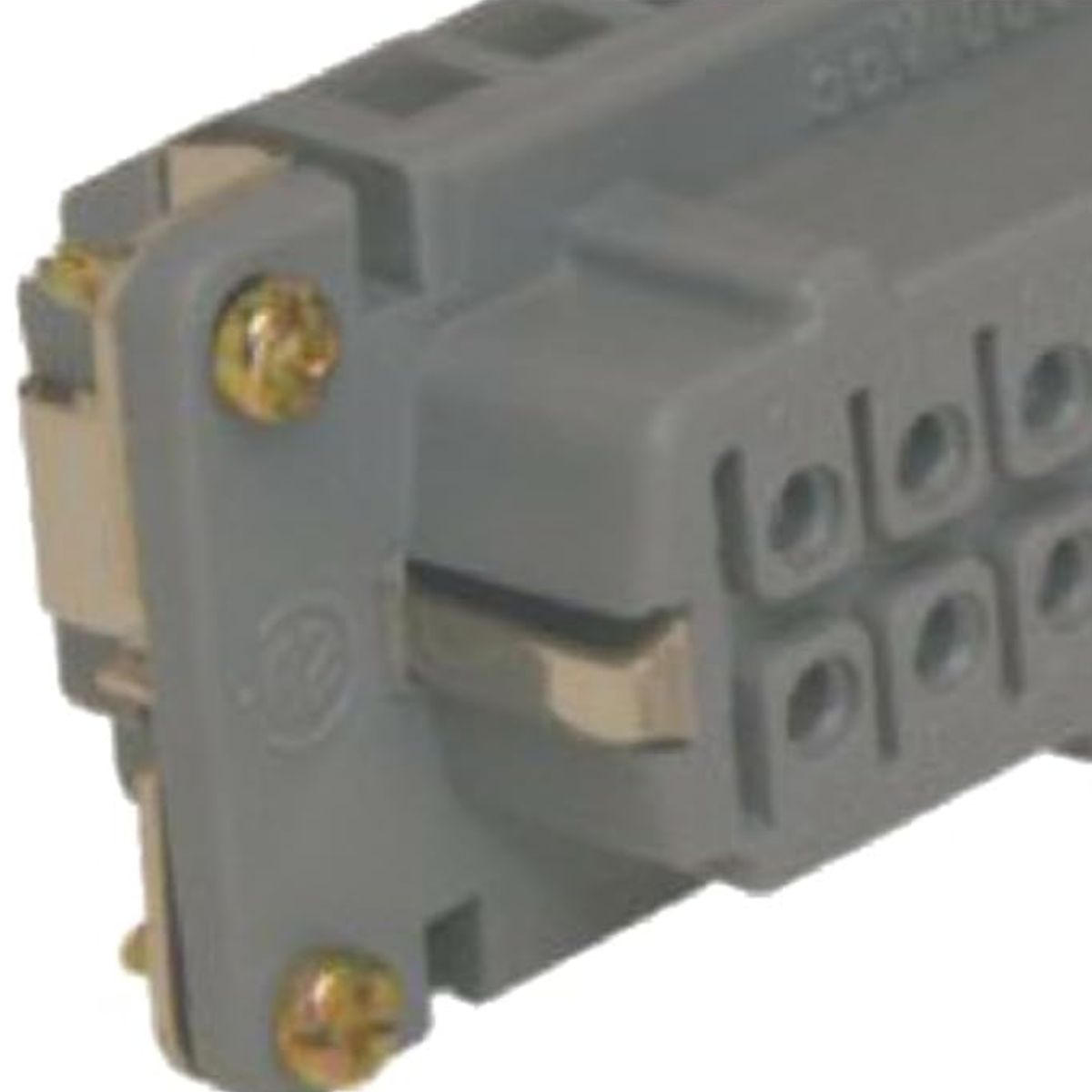 Porta Contato Tomada Multipolar Femea 24P 16A 600V Termoplástico Cinza - Steck