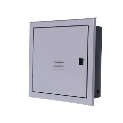 Caixa Para Telefone Padrão Telebras Embutir Tlbe-2A-Fp 30X30X13,5cm Fecho De Plástico - Cemar