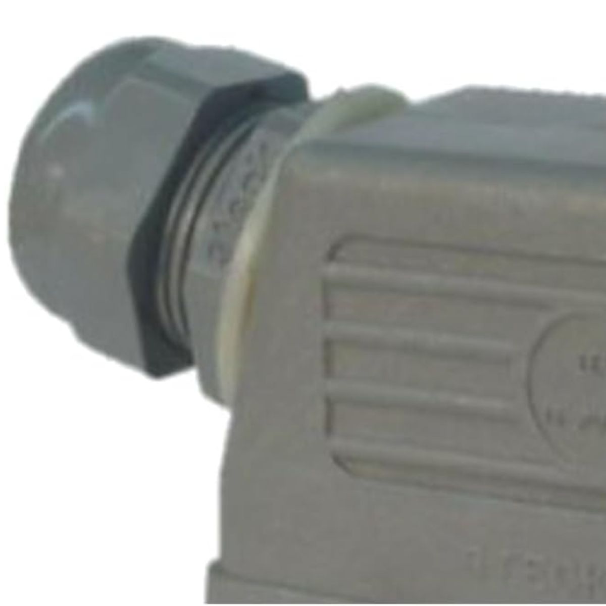 Carcaça Tomada Multipolar Plugue 10P Metálico Cinza Lateral 4 Rebites - Steck