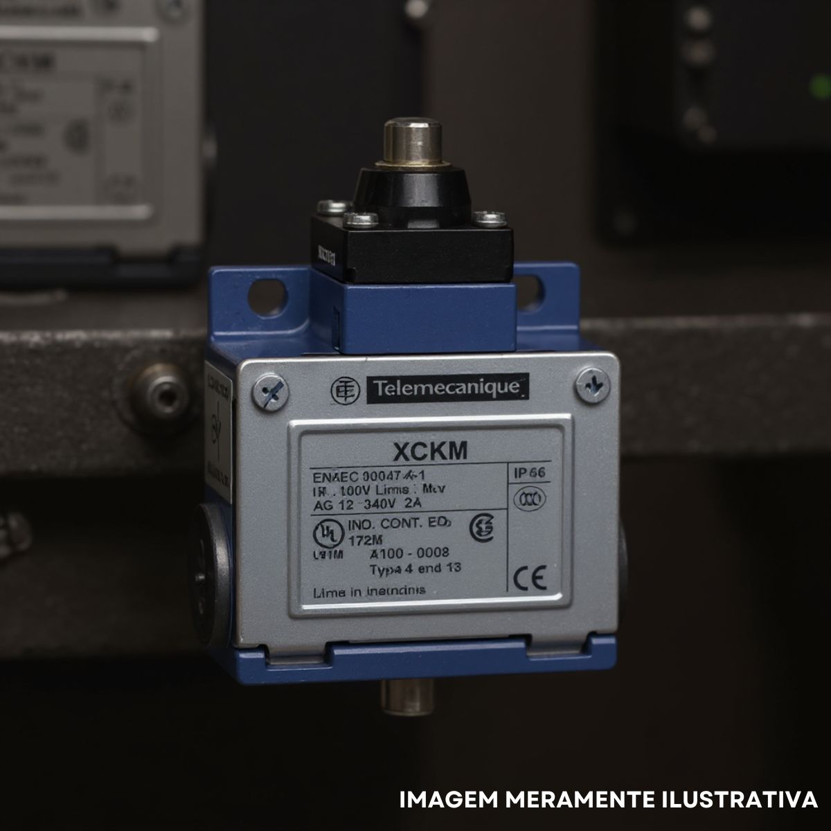 Chave Fim De Curso Pistão 3A 1Na+1Nf Ip66 - Telemecanique